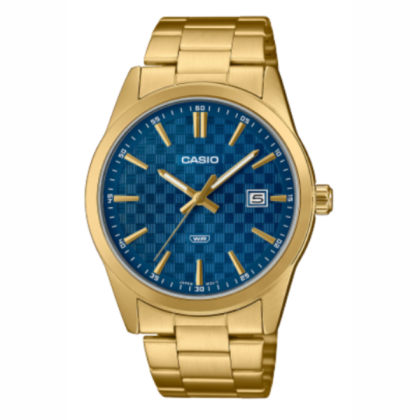 Casio General MTP-VD03G-2A Gold Stainless Steel Band Casual Men Watch